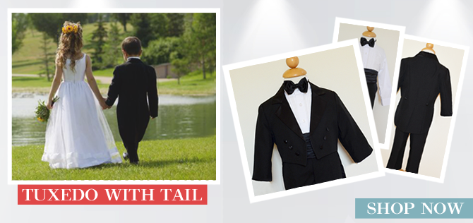 Boys Tuxedo with Tail 