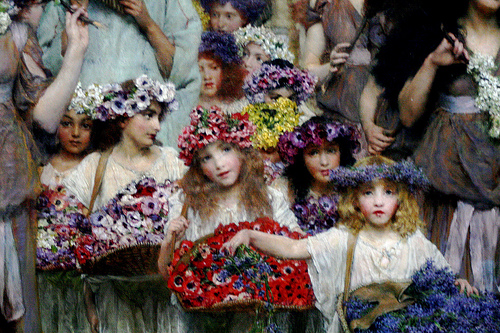 The history of flower girls